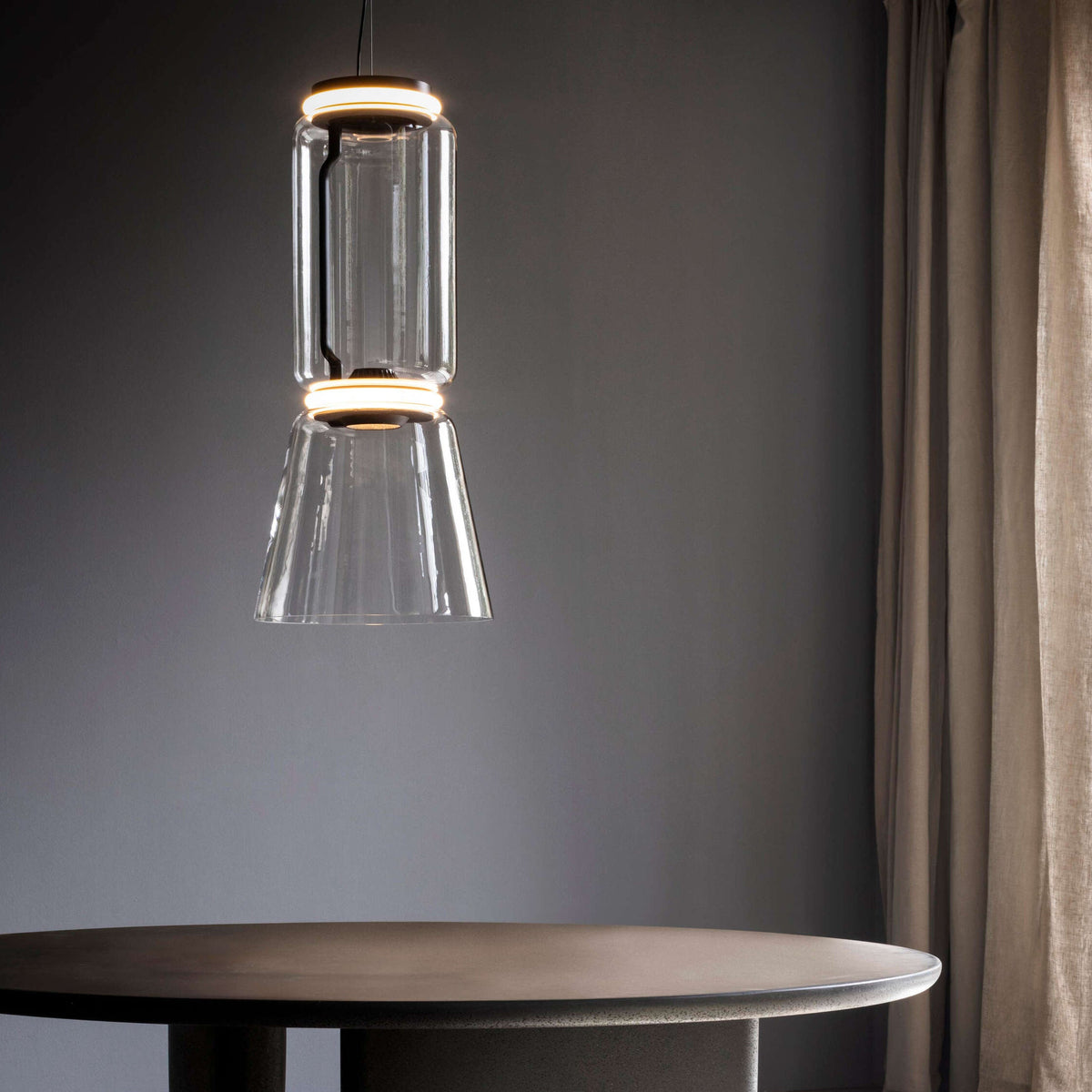 Cylindrical LED Pendant Light