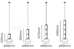 Cylindrical LED Pendant Light