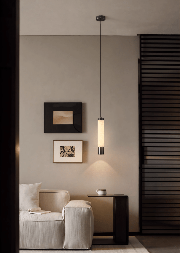 Cylindrical Plinth Pendant Lamp