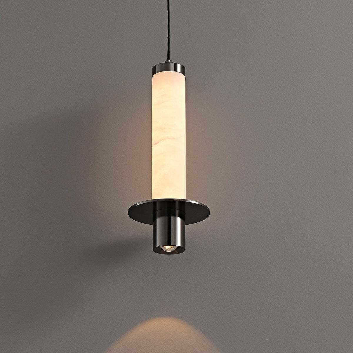 Cylindrical Plinth Pendant Lamp