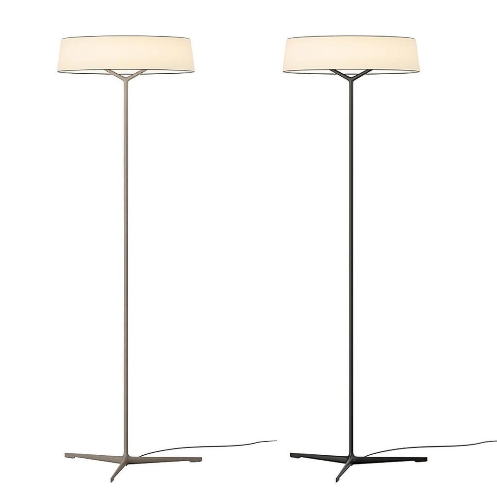 Paper Glow Circular Floor Lamp