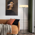 Paper Glow Circular Floor Lamp