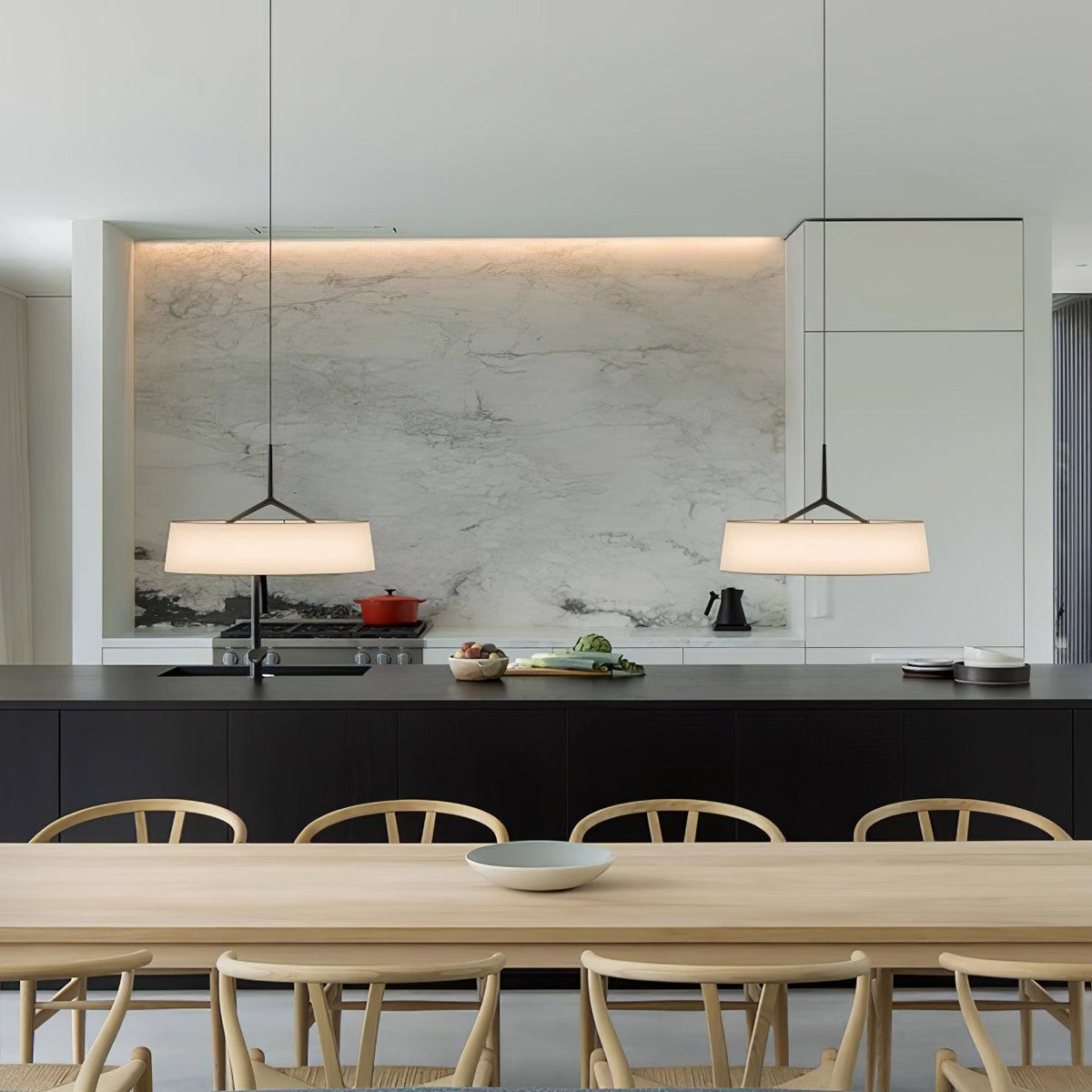 Paper Glow Circular Pendant Lamp