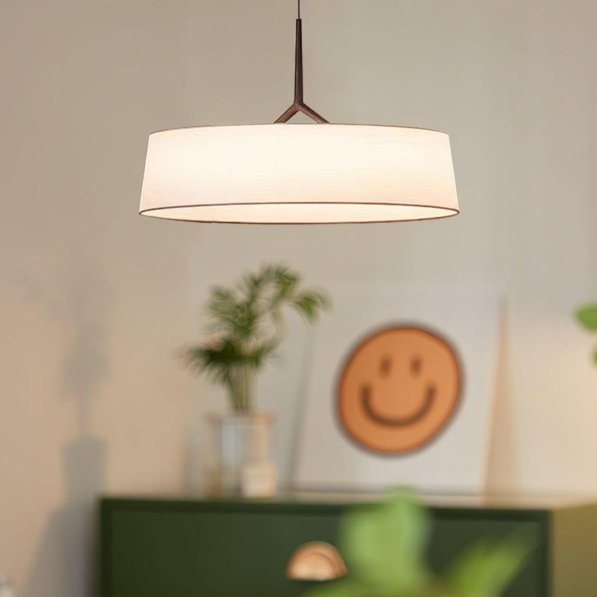 Paper Glow Circular Pendant Lamp