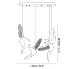 Dancer Chandelier