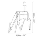 Deer Art Floor Lamp