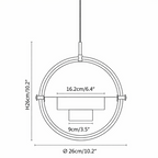 Deformed Ball Swag Pendant Light