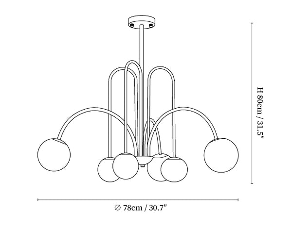 Delaney Chandelier