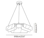 Delia Alabaster Chandelier