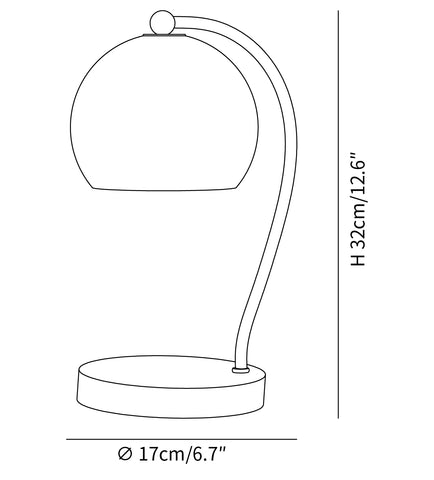 Dennie Warmer Lamp