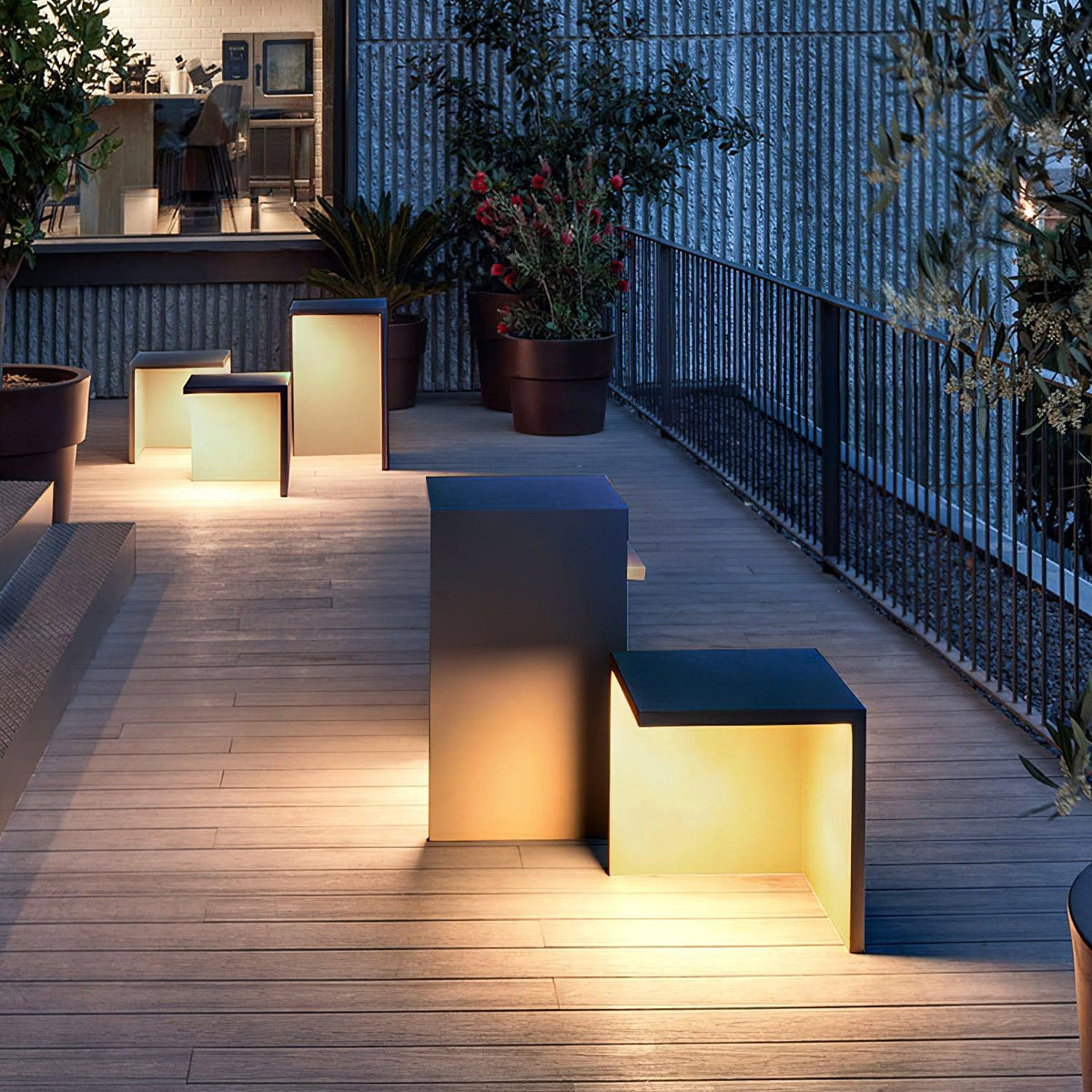 Desk Chair Garden Light