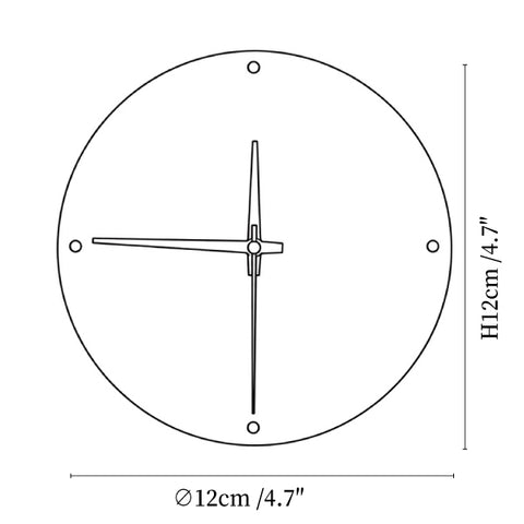 Dial Travertine Sconce