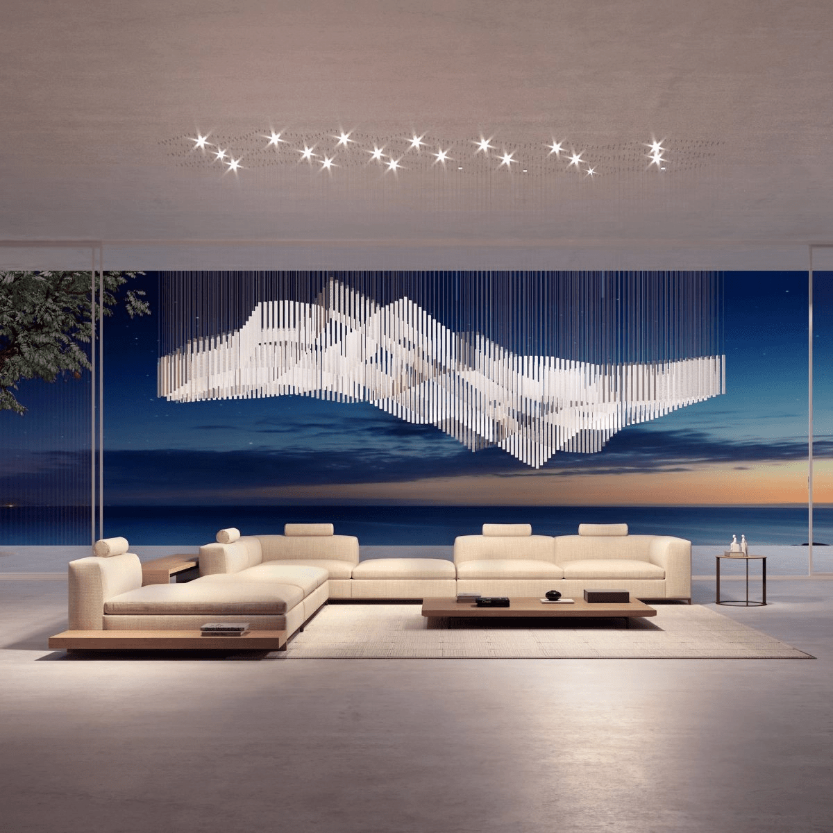 Diamond Cloud Customize Chandelier