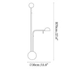 Disc Base Dome Wall Sconce