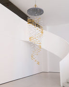 Tidal Art Glass Chandelier