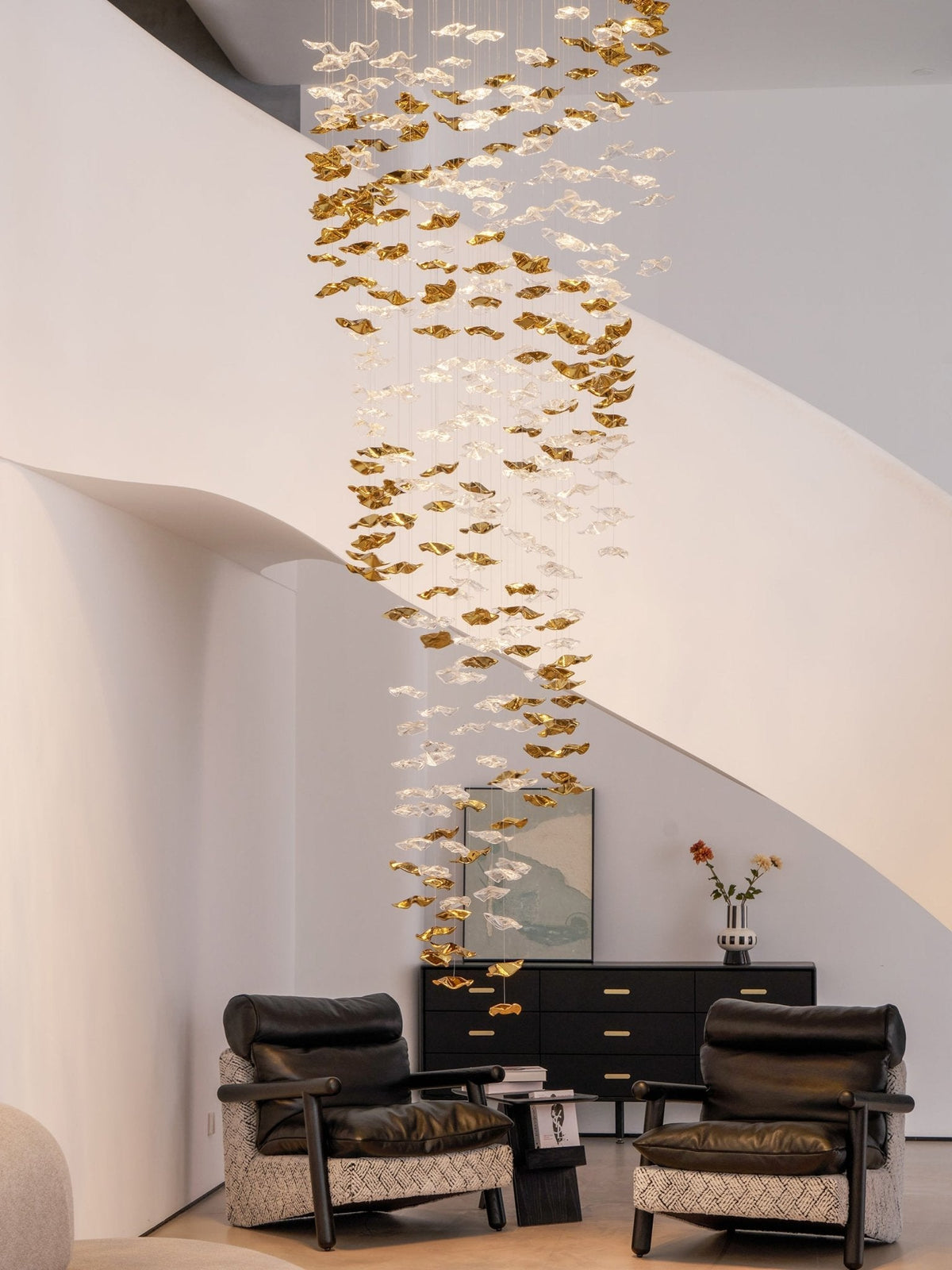 Tidal Stair Chandelier