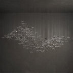 Tidal Art Glass Chandelier