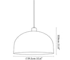 Dome Hat Acoustic Pendant Light
