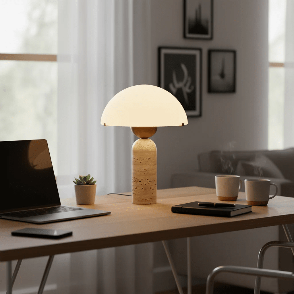 Dome Mushroom Table Lamp