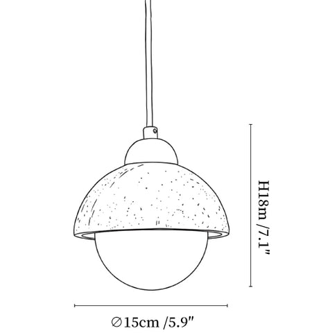 Domewood Pendant Lamp