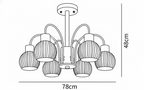 Donnelly Wooden Chandelier