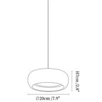 Donut Travertine Pendant Lamp