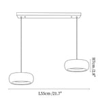 Donut Travertine Pendant Lamp