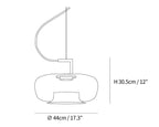 Doppelte Pendant Lamp