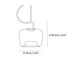 Doppelte Pendant Lamp