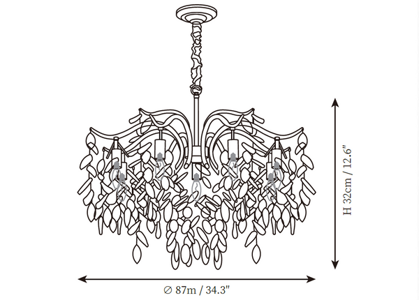 Dorale Chandelier