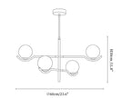 Doris Alabaster Chandelier