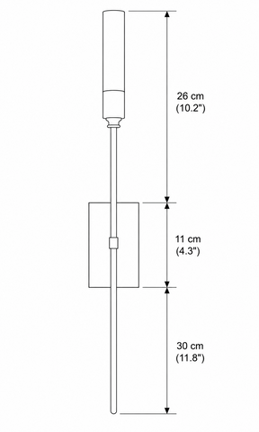 Double Arrow Wall Sconce