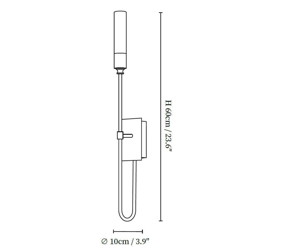 Double Arrow Wall Sconce
