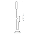 Double Arrow Wall Sconce