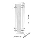 Double Axis Outdoor Wall Lamp