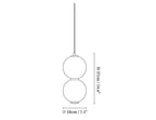 Double Globe Pendant Lamp