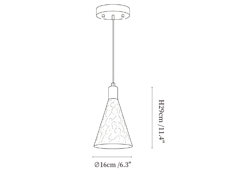 Dravik Hammered Brass Pendant Collection