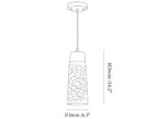 Dravik Hammered Brass Pendant Collection