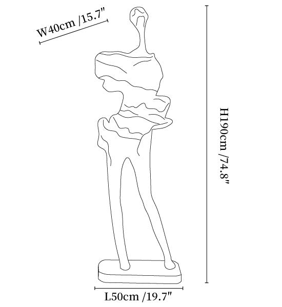 Dravik Sculpture Floor Ornaments