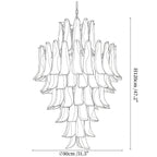 Dravina Glass Petals Pendant Lamp