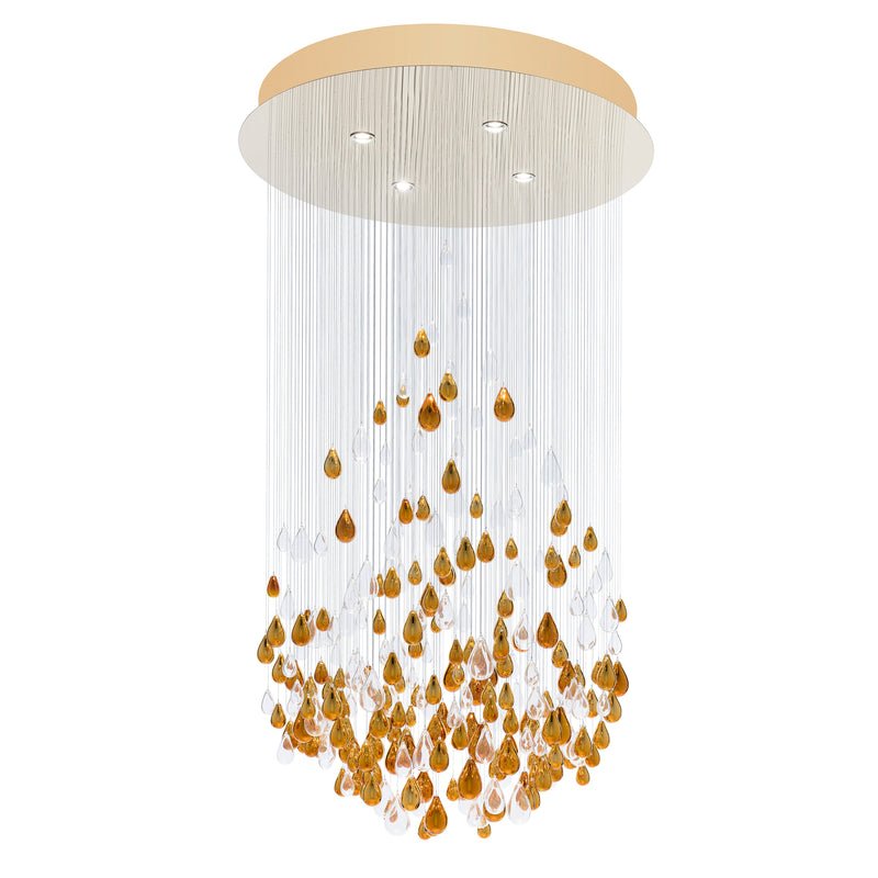 Droplets Sculpture Chandelier