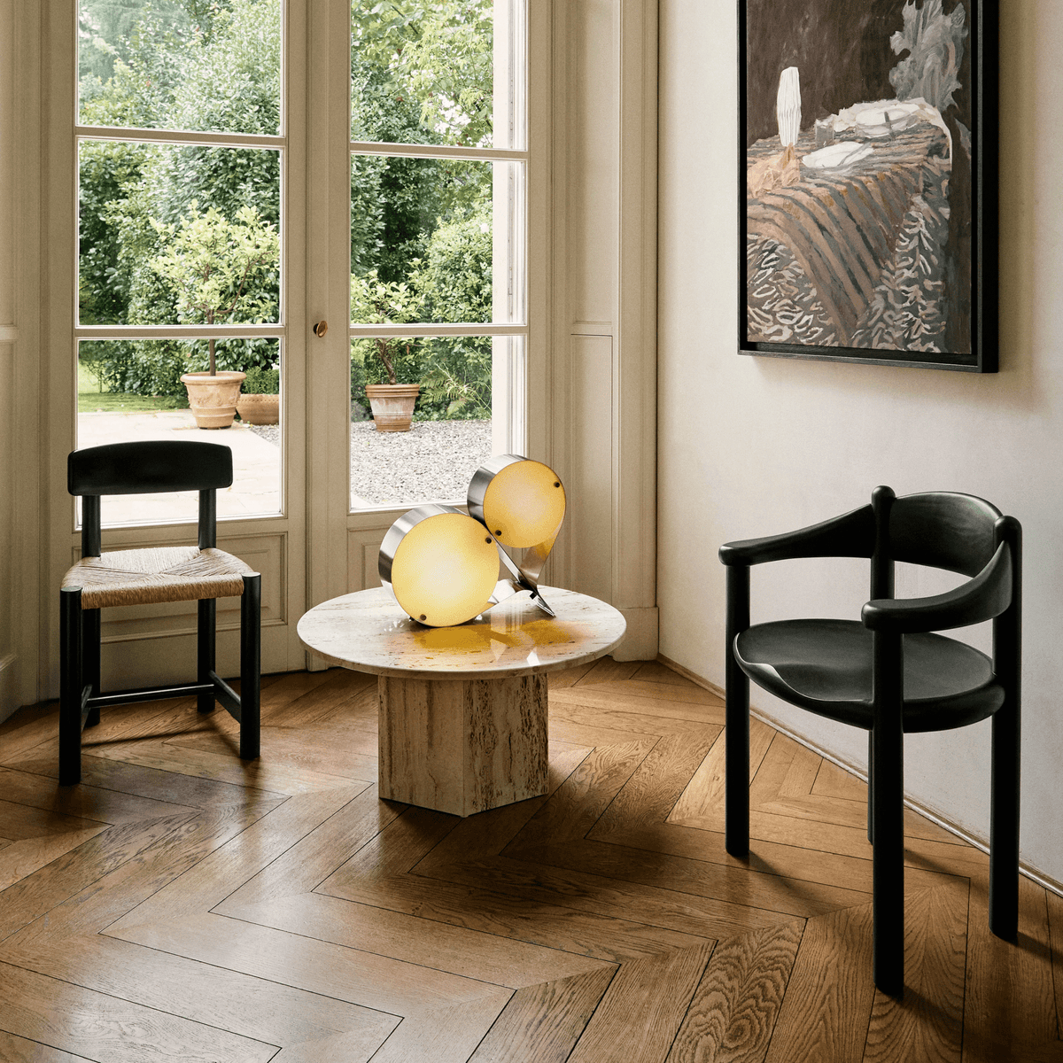 Duet Disc Table Lamp