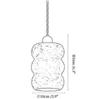 Dune Pebble Travertine Pendant Light