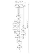 Duo Alabaster Pendant Lamp