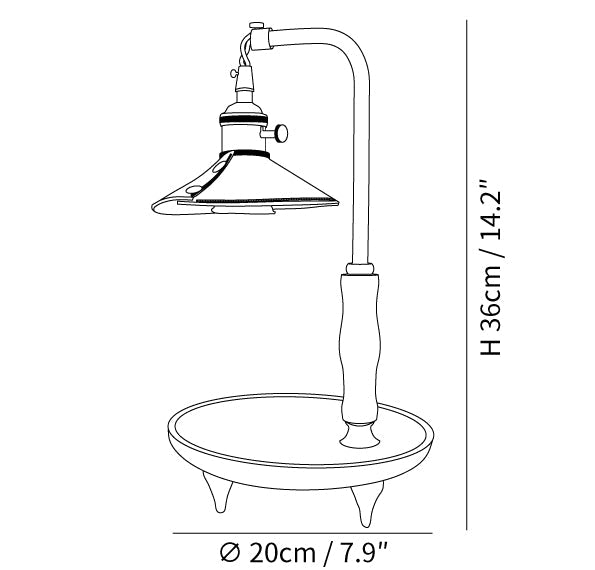 Dutz Retro Table Lamp