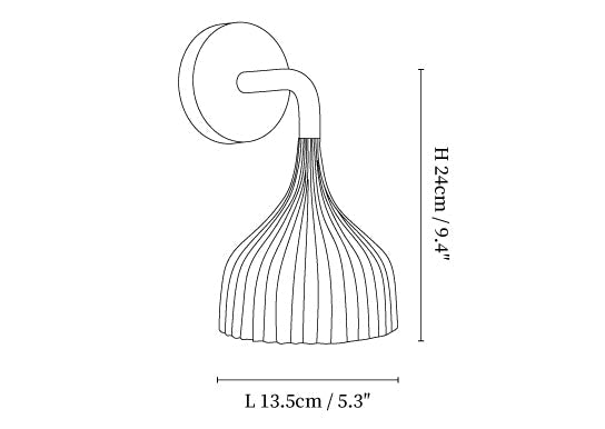 E Wall Lamp