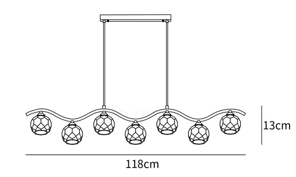 Eara Crystal Chandelier
