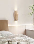 Earthy Stone Wall Sconce