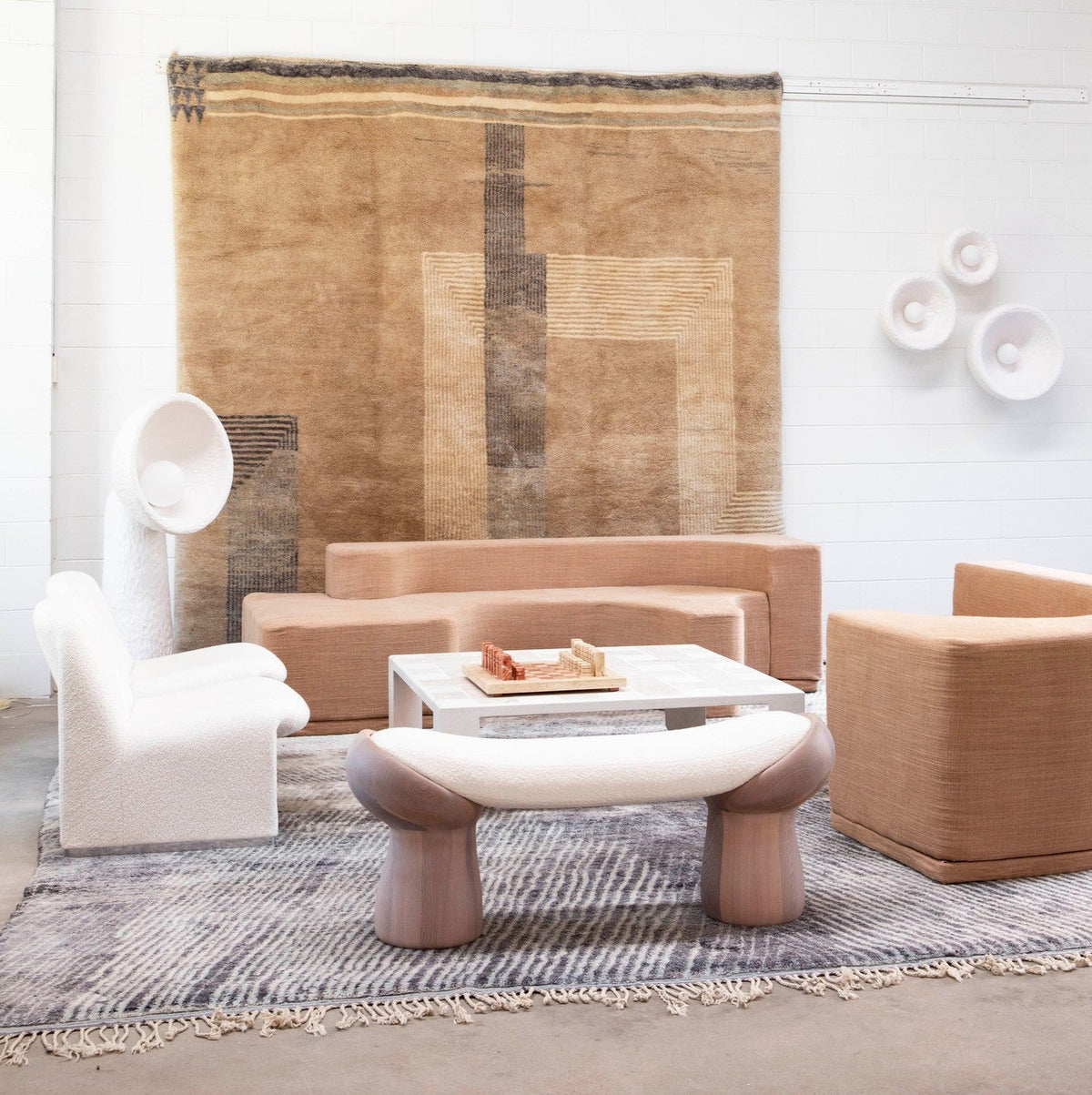Echo Sculptural Floor Lamp