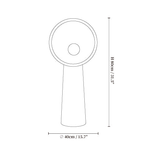 Echo Sculptural Floor Lamp